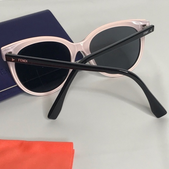 Fendi ff 0254 Glasses Roma Prescription Dark Lens Sunglasses Frame Replacement - Picture 9 of 12